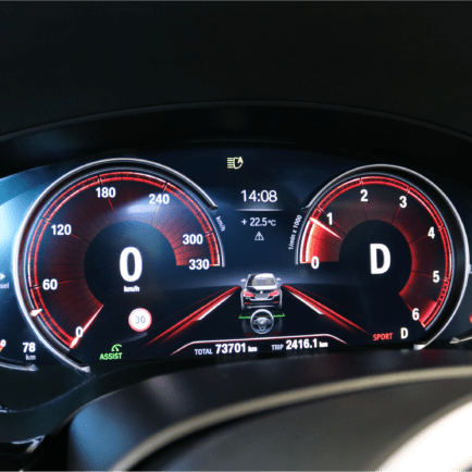 Multifunktionales Instrumentendisplay 6WB